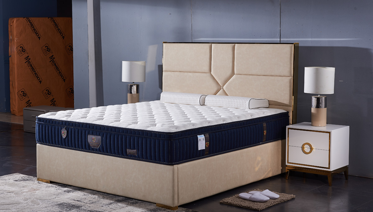 Prince Dream 27 cm thick natural latex mattress 9-zone independent spring mattress