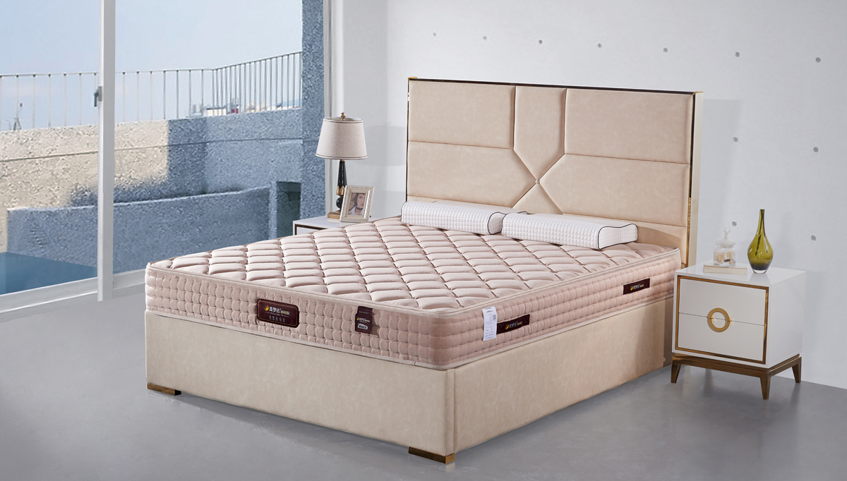 Zhong Ai Life 26 cm thick natural latex mattress nine independent spring mattress