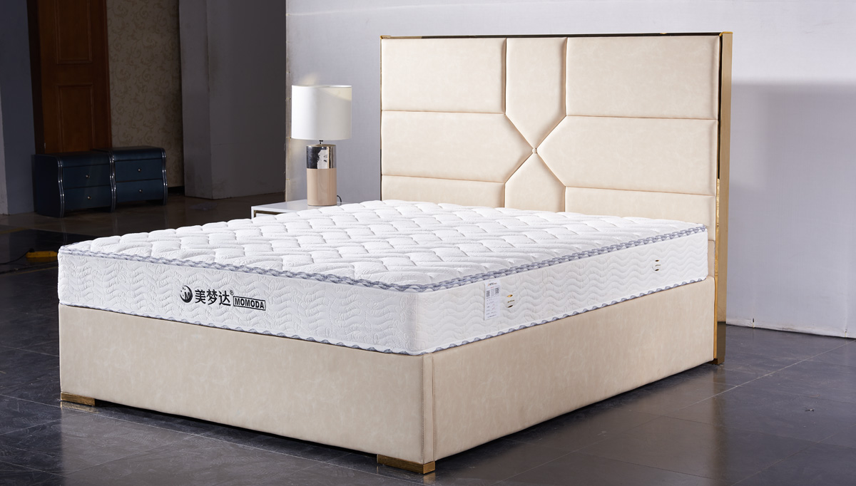 318 23 cm thick natural latex mattress 9-zone independent spring mattress